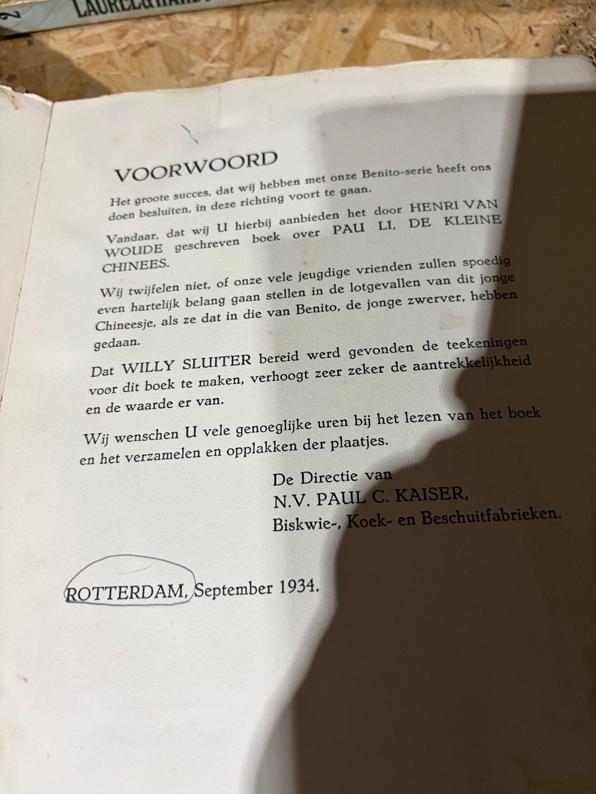 Pau Li, de Kleine Chinees - Henri van Woude (1934), Ophalen, Gelezen, Fictie algemeen