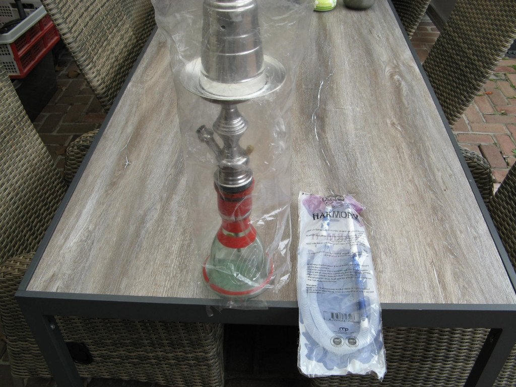 mooie nieuwe waterpijp / shisha, Ophalen of Verzenden, Nieuw, (Water)pijp