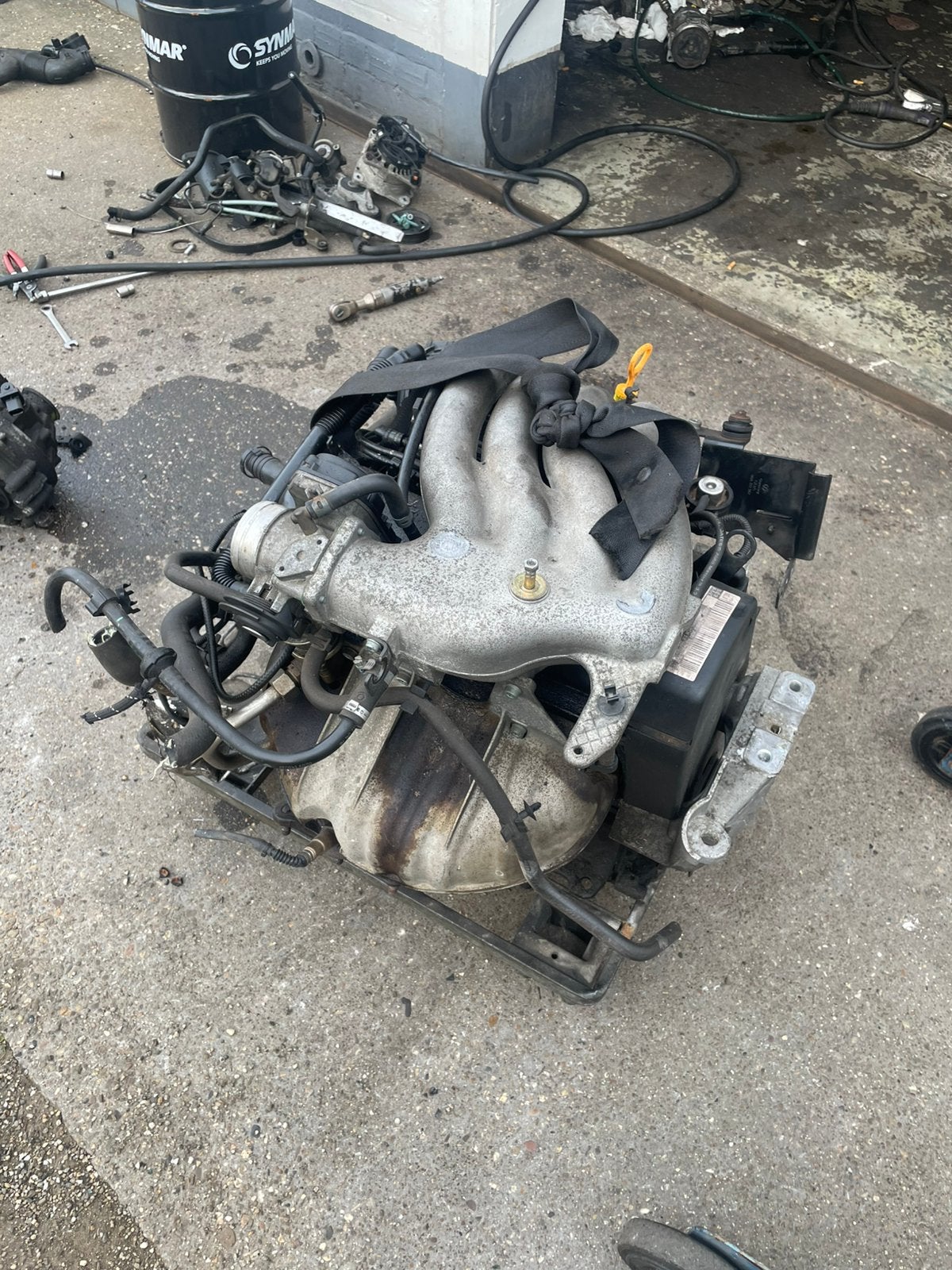 Volkswagen Golf IV (1J1) 2.0i 8v (AQY) 180dkm Motor, Ophalen, Gebruikt, Volkswagen