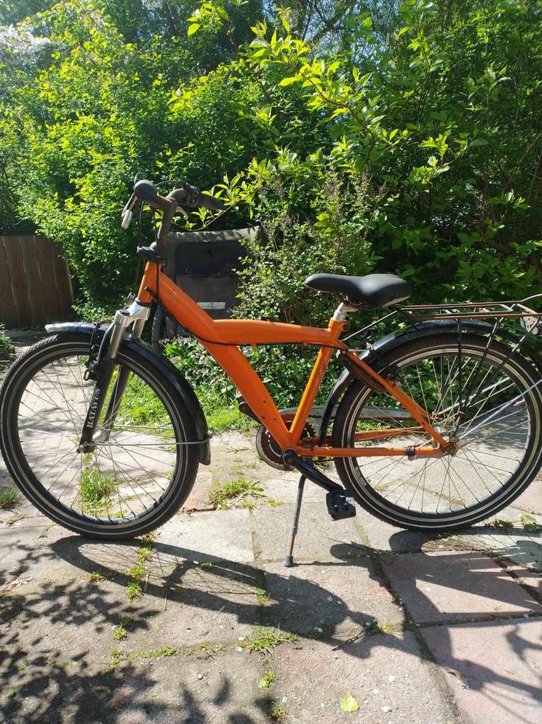 Batavus fiets -, Ophalen, 20 inch of meer, Gebruikt, Velgrem