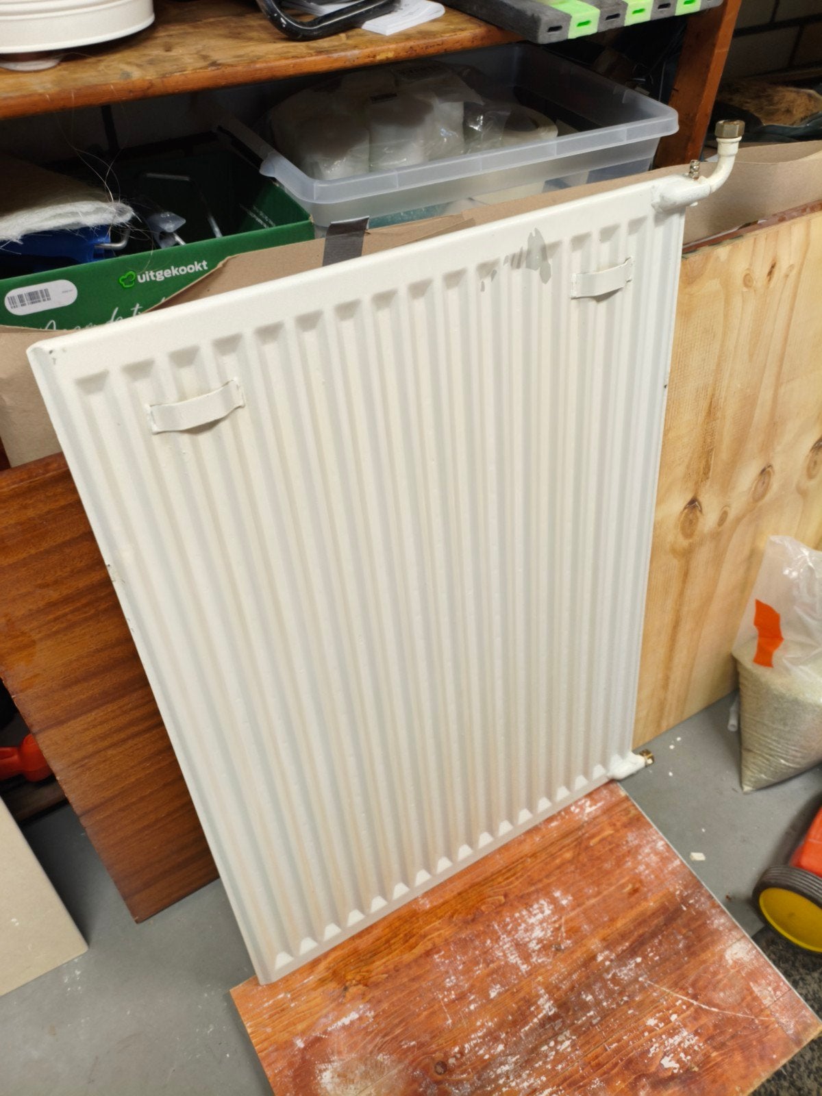 Radiator 72cm breed, 100cm hoog, Gebruikt, Radiator, Ophalen of Verzenden, 60 tot 150 cm