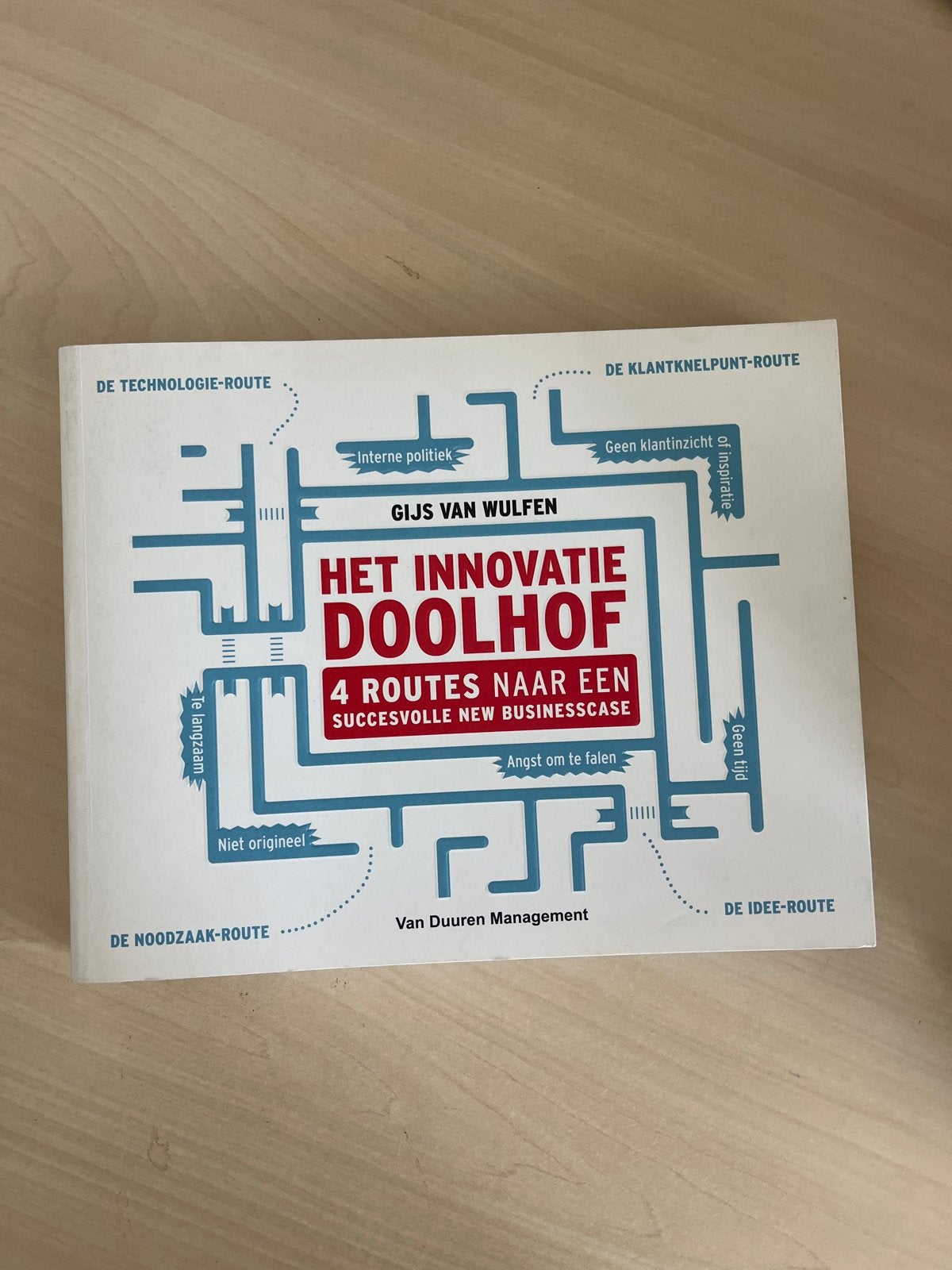 Gijs van Wulfen - Het innovatiedoolhof, Boeken, Sociale wetenschap, Ophalen of Verzenden, Zo goed als nieuw, Gijs van Wulfen