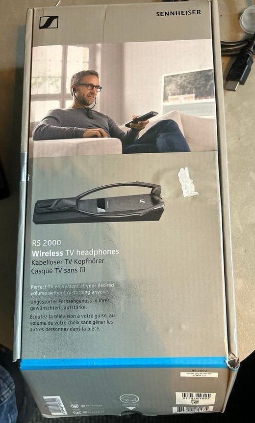 Sennheiser RS 2000 Draadloze Stethoscoop Hoofdtelefoon, Sennheiser, Overige typen, Ophalen of Verzenden, Zo goed als nieuw