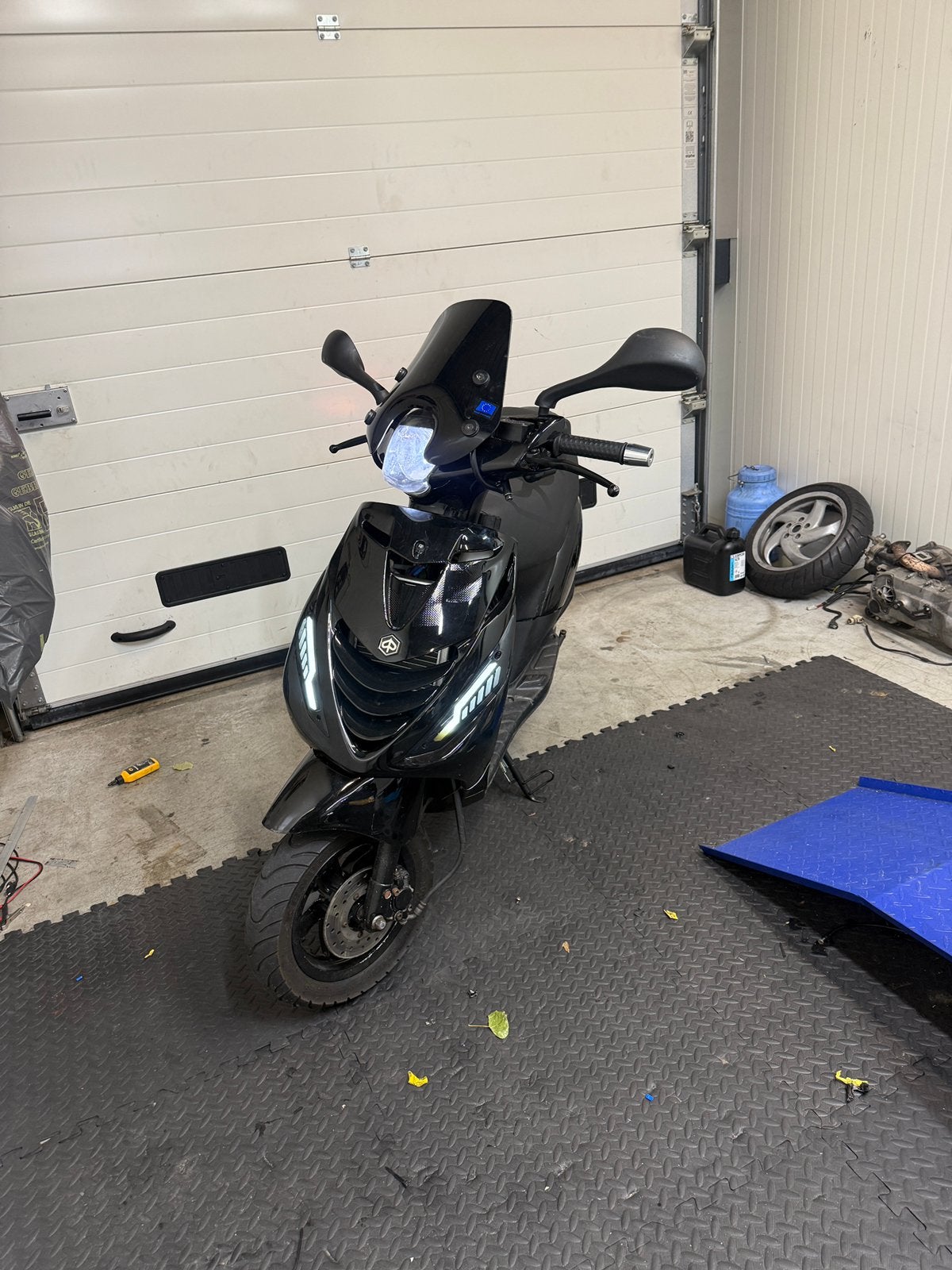 Zip 180cc Dubbeldisc M08 DD GEREVISEERD BROM, Ophalen of Verzenden, Zo goed als nieuw, Tweetakt, Zip