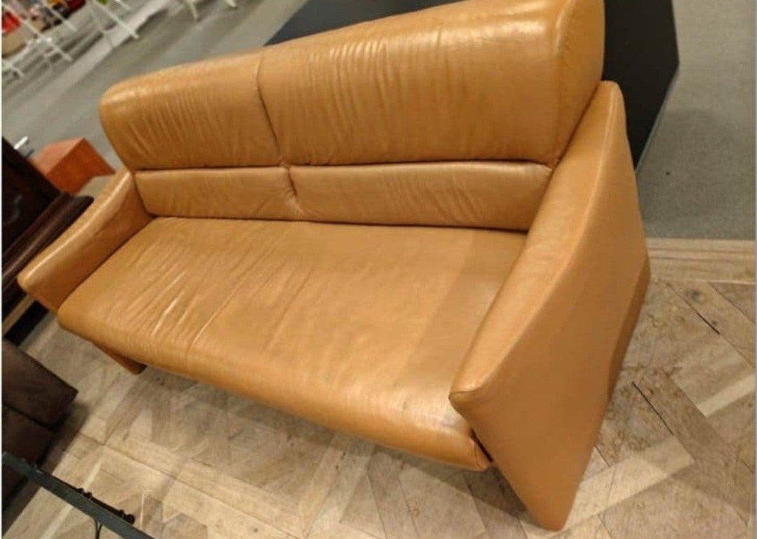 Zetel bankstel TOP afwerking zitcomfort MADE IN SWITZERLAND, Ophalen of Verzenden, Gebruikt, 75 tot 100 cm, Tweepersoons