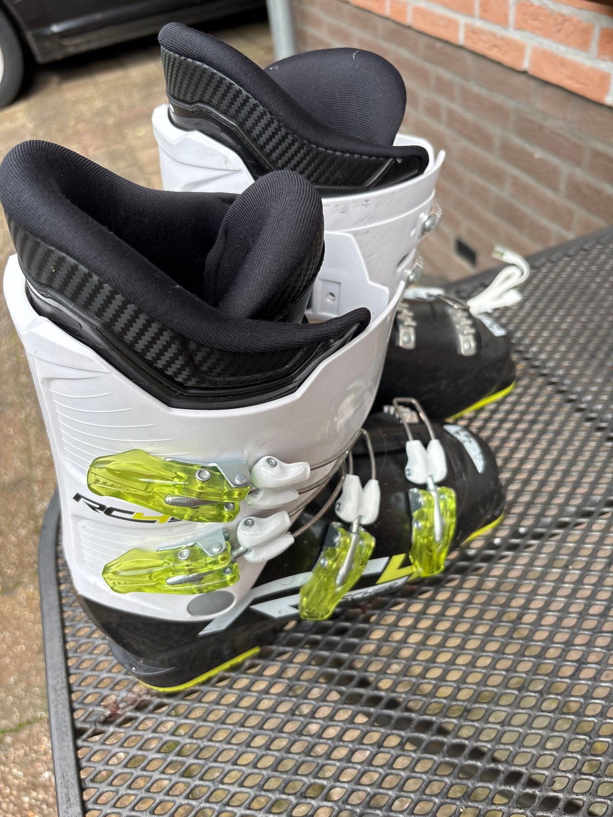 Fischer skischoenen, maat 24.5, 4x gebruikt, Ophalen, Schoenen, Skiën, Fischer