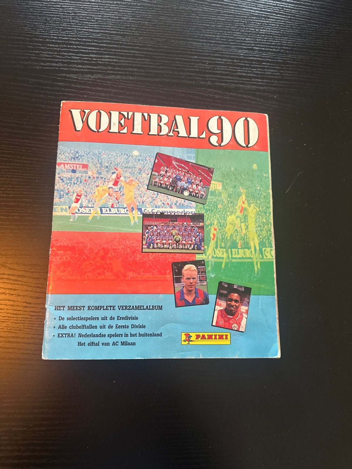 Panini Voetbal 90 Compleet Verzamelalbum met Romario, Gullit, Verzamelen, Ophalen of Verzenden, Gebruikt, Overige binnenlandse clubs
