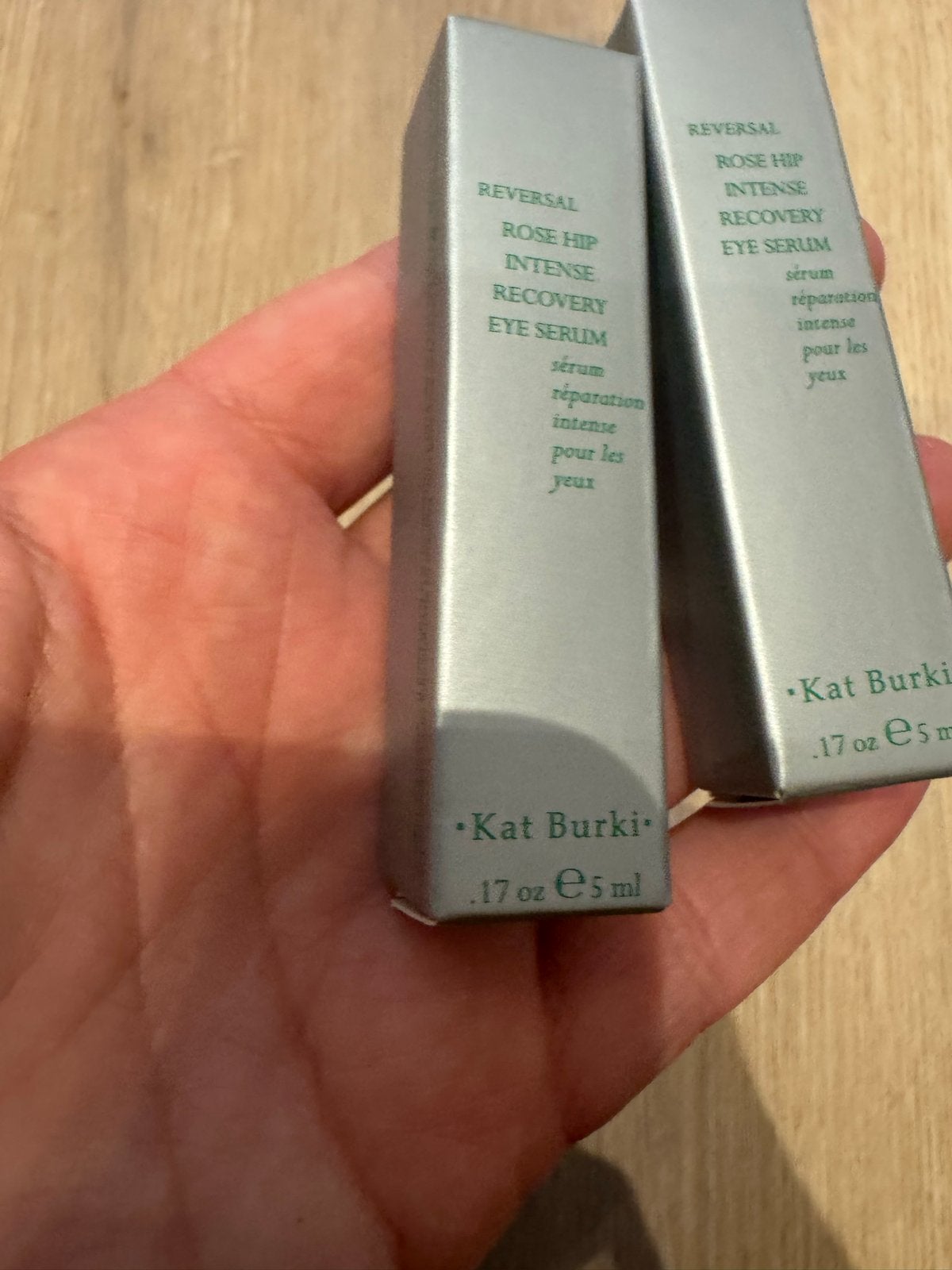 Kat Burki Rose Hip Intense Recovery Eye Serum (2x5ml), Ophalen of Verzenden, Nieuw, Ogen, Verzorging