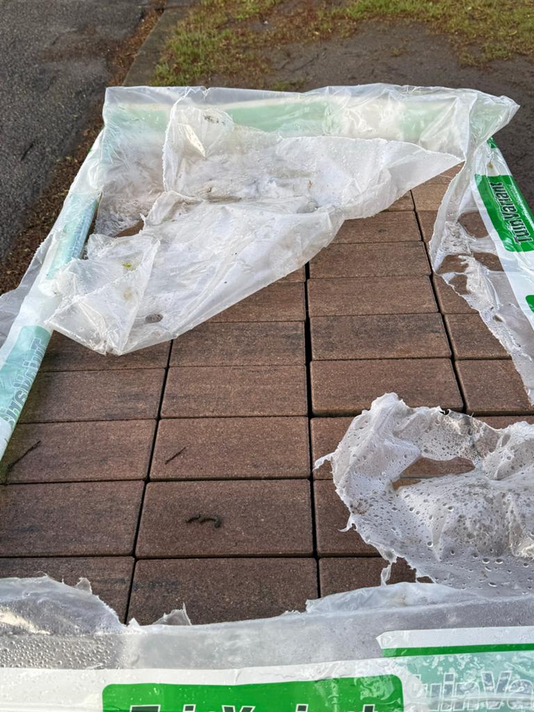 Nieuwe TuinVariant Klinkers - marmo marone - 9m², Tuin en Terras, Tegels en Klinkers, Nieuw, Klinkers, Beton, 5 tot 10 m², Gecoat