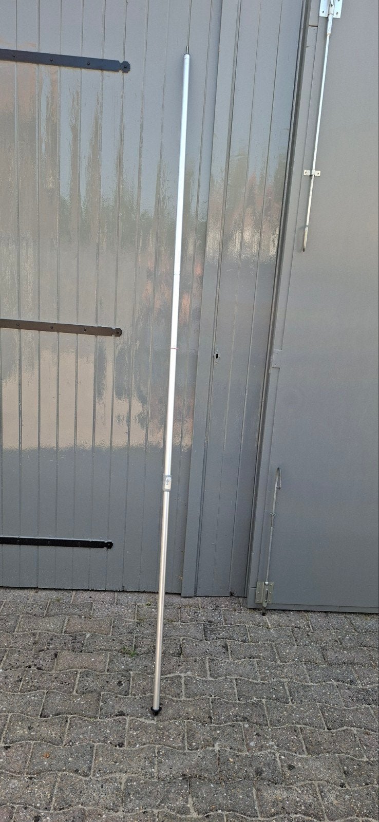 Extra aluminium luifel staander, Ophalen