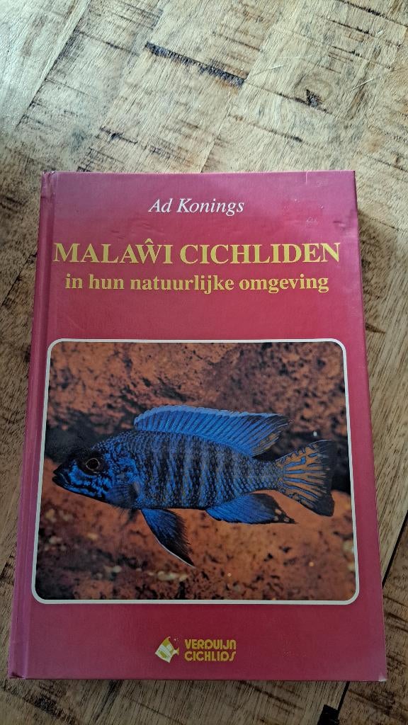 Malawi Cichliden in hun Natuurlijke Omgeving, Boeken, Ophalen of Verzenden, Zo goed als nieuw, Vissen