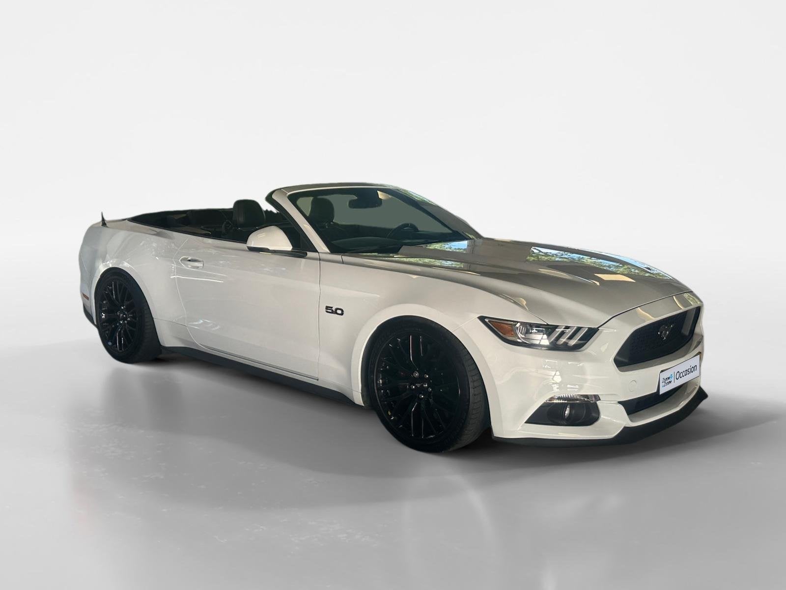 Ford Mustang Convertible 5.0 GT | KW | ASCH | Volledige Hist, Auto's, Automaat, 12 maanden, Achterwielaandrijving, Gebruikt