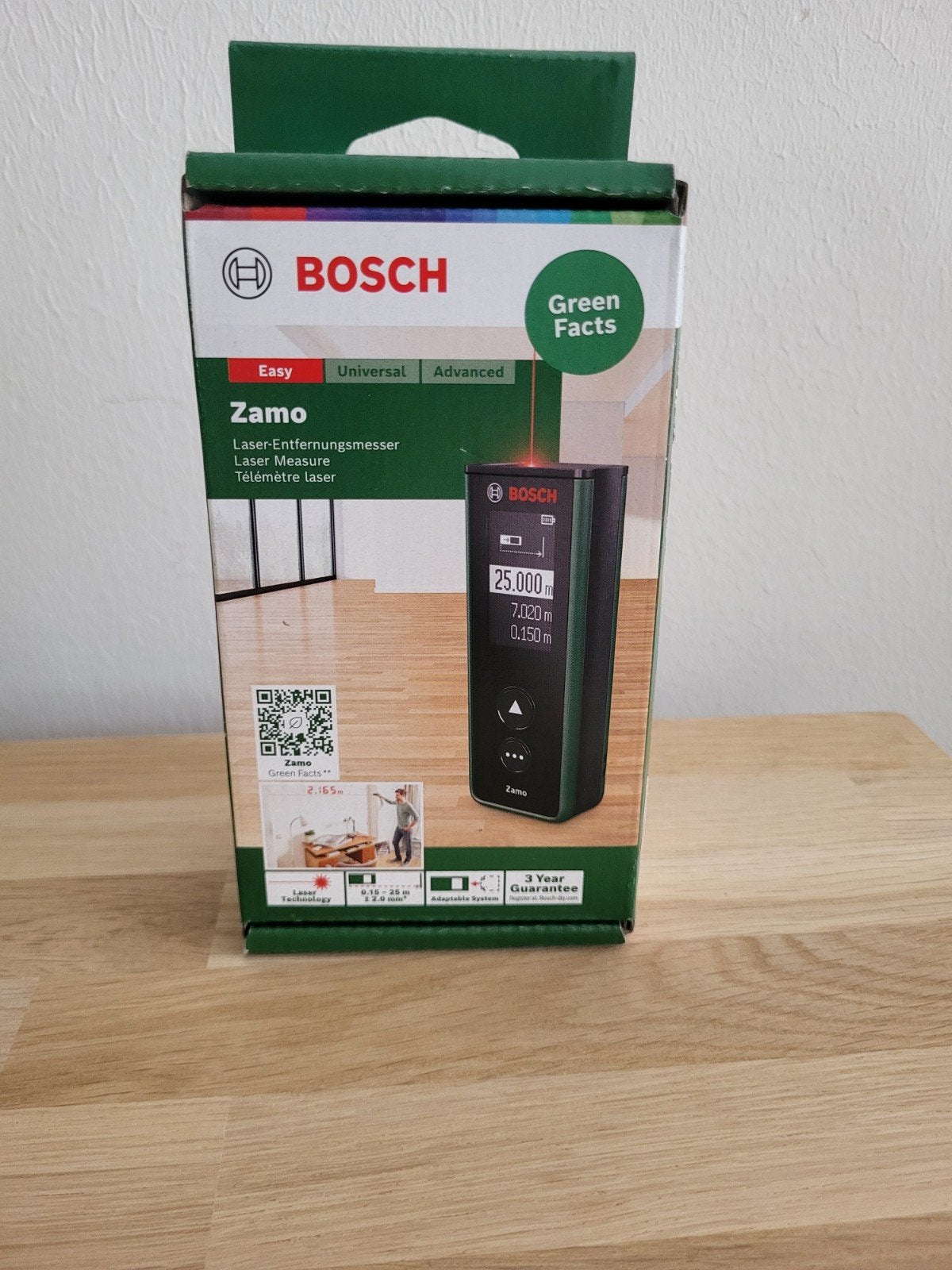 Bosch Zamo Laserafstandsmeter - Nieuw in doos, Ophalen of Verzenden, Nieuw, Afstand