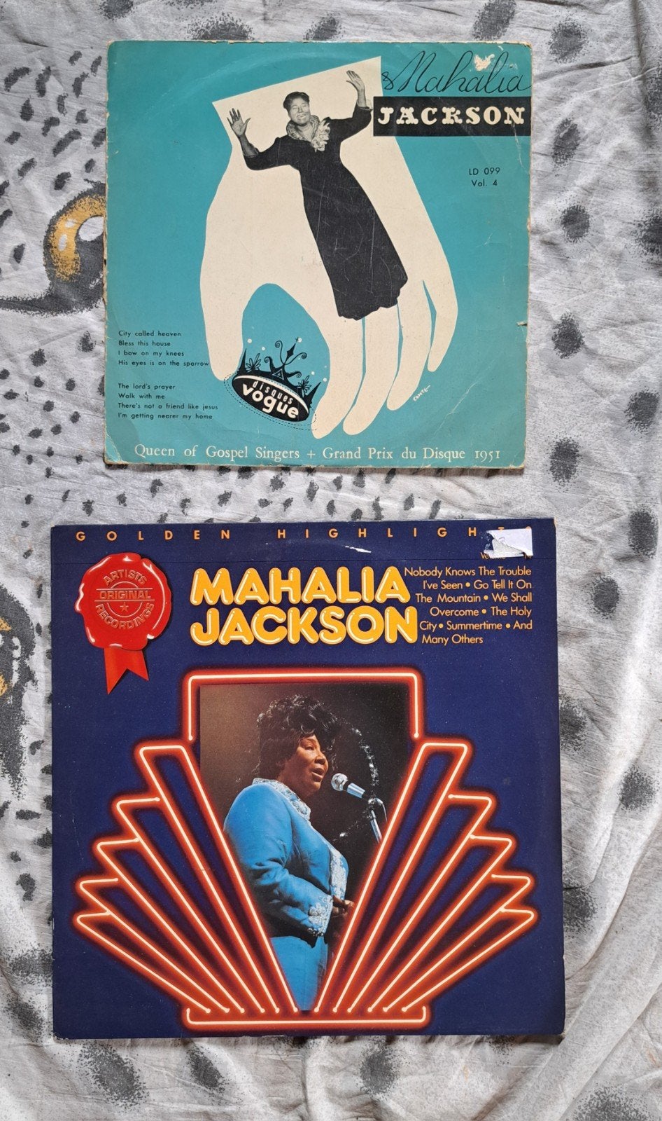 Mahalia Jackson Vinyl LP's - Gospel Klassiekers, Gebruikt, Ophalen of Verzenden, 12 inch, Voor 1960