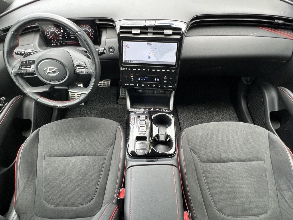 Hyundai Tucson 1.6 T-GDI PHEV N Line 4WD / Fabrieksgarantie, Auto's, Hyundai, Automaat, 1350 kg, 14 kWh, Gebruikt