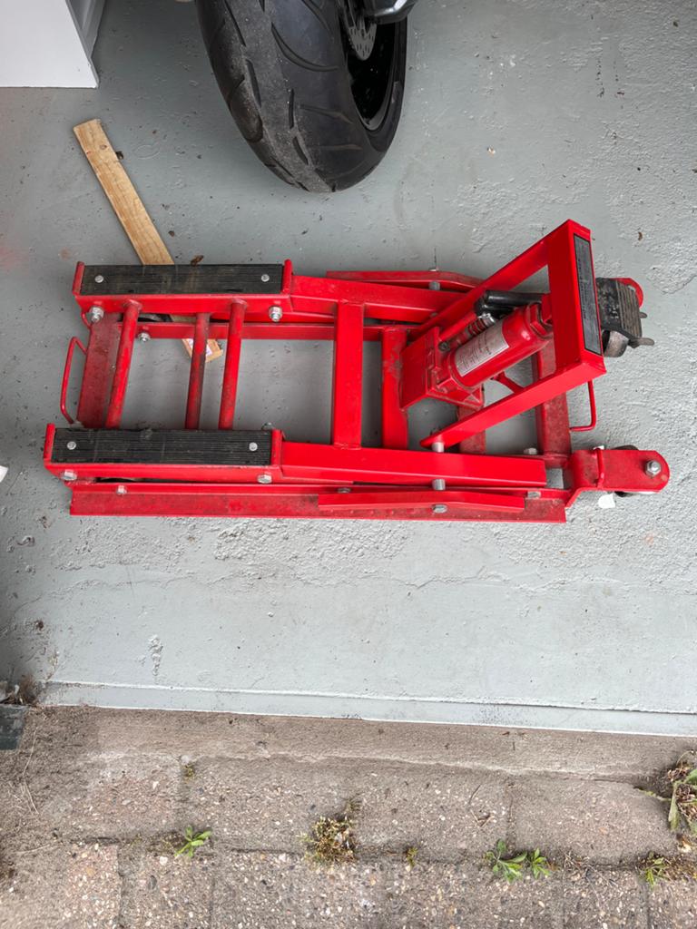 Zware motorlift tot 500kg - Overcompleet en nette staat, Motoren, Ophalen