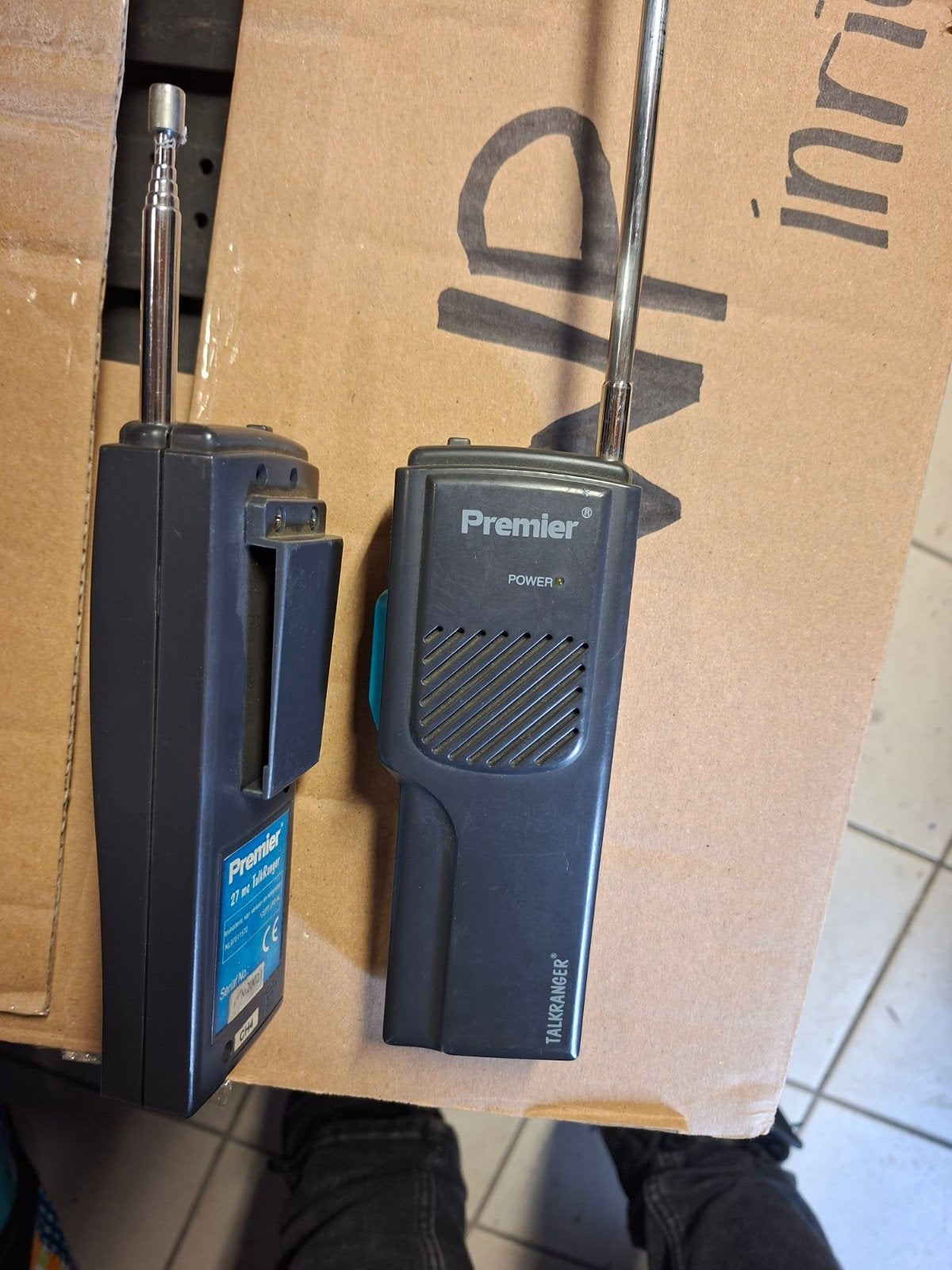 walky talkys 'premier 27mc talkranger", Ophalen of Verzenden