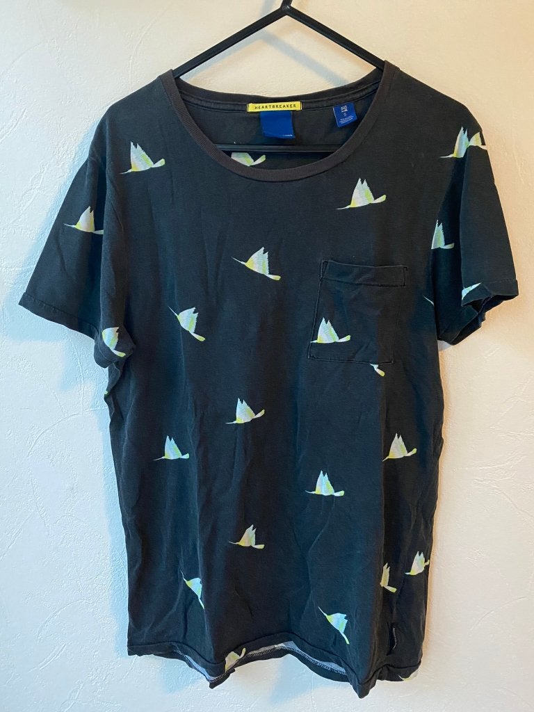 Blauw t-shirt Scotch & Soda maat S, Kleding | Heren, T-shirts, Blauw, Ophalen of Verzenden, Zo goed als nieuw, Scotch & Soda