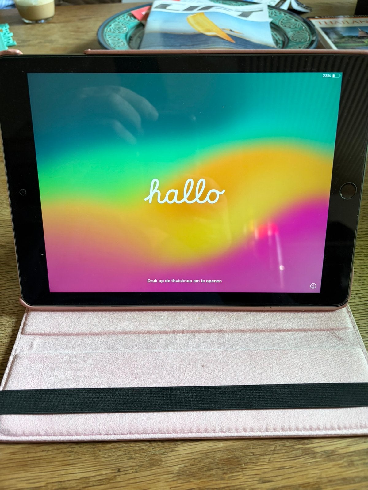 Ipad 10” 6e gen met 128gb en roze hoes, Ophalen of Verzenden, Zo goed als nieuw, 10 inch, Apple iPad