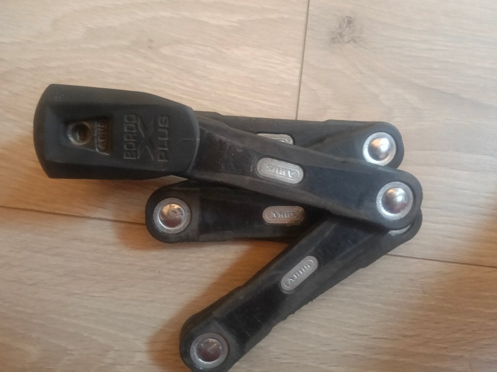 Abus Bordo plus lock, Ophalen of Verzenden, Gebruikt, Vouwslot