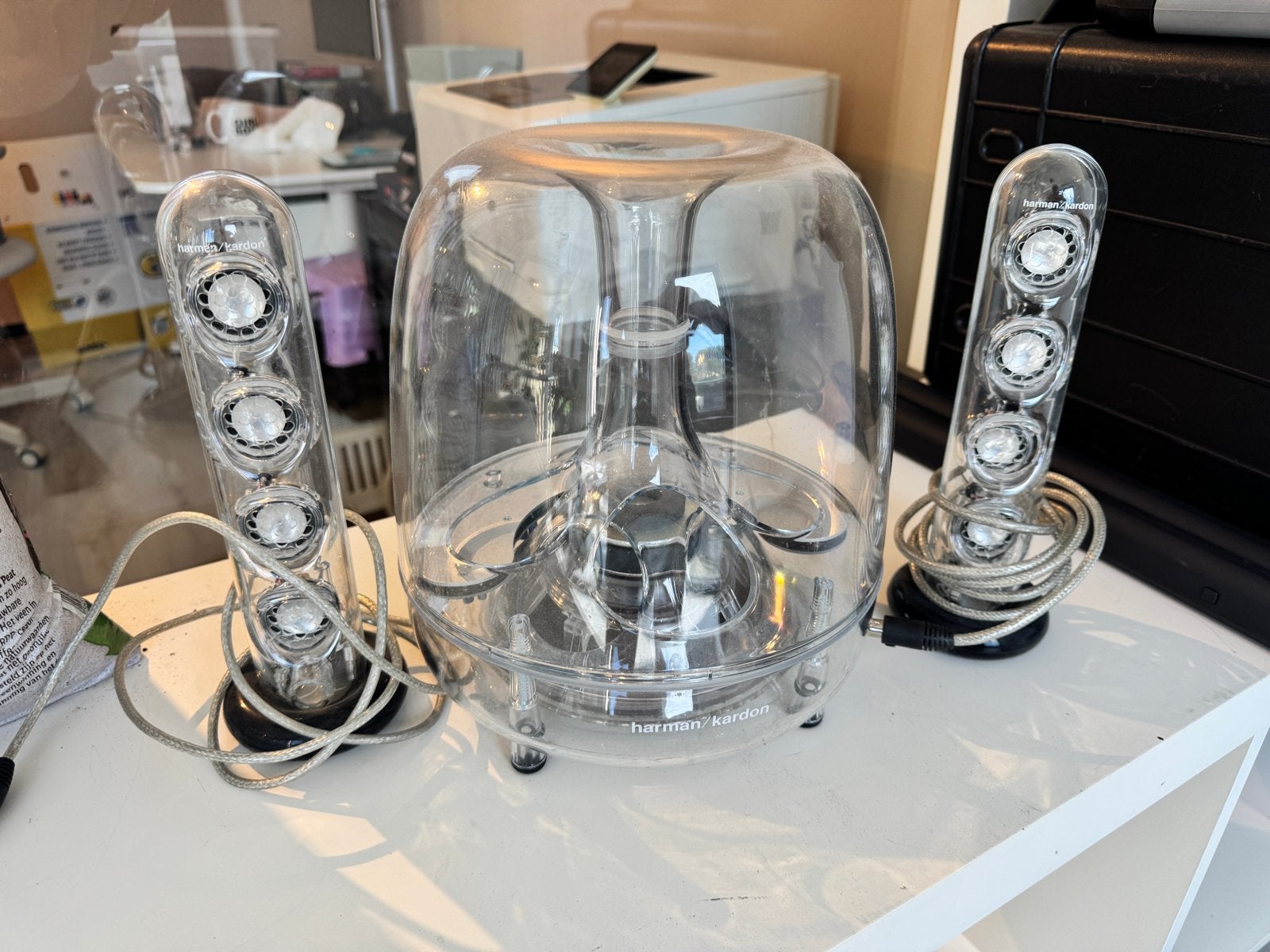 Harman Kardon SoundSticks  - AUX-aansluiting