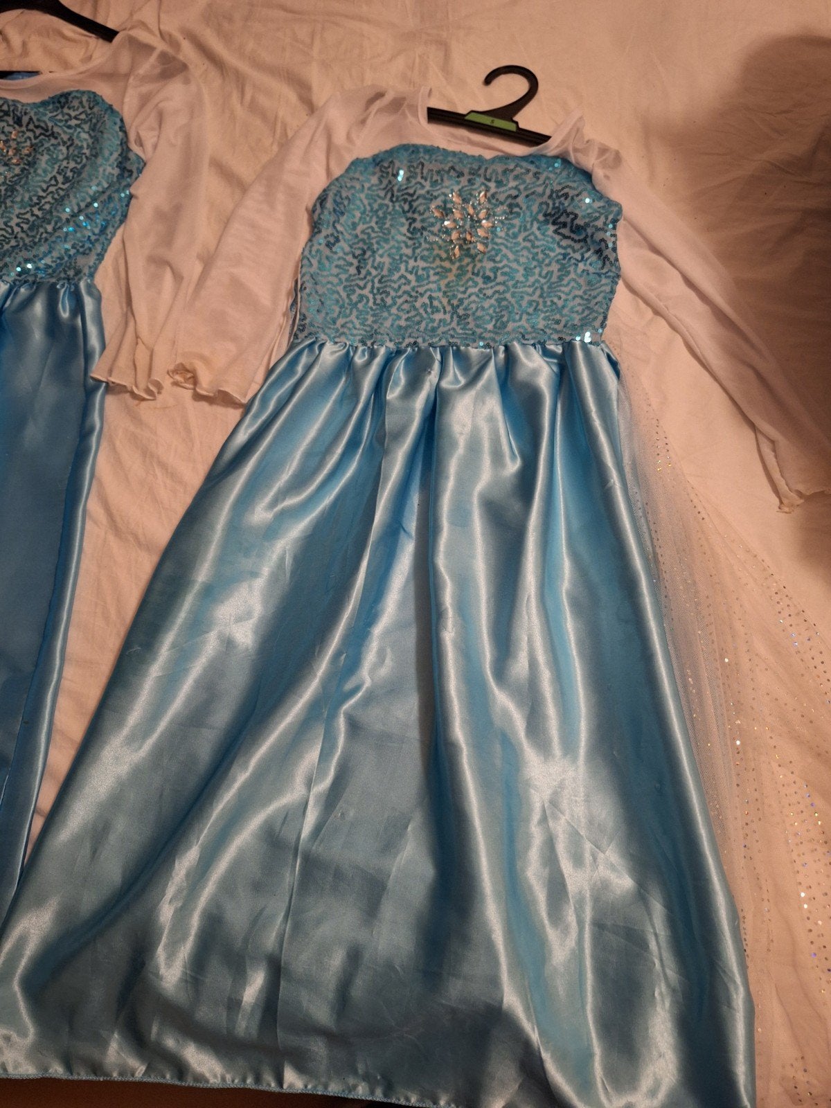 Elsa jurk Frozen verkleedjurk met sleep, Ophalen of Verzenden, Meisje