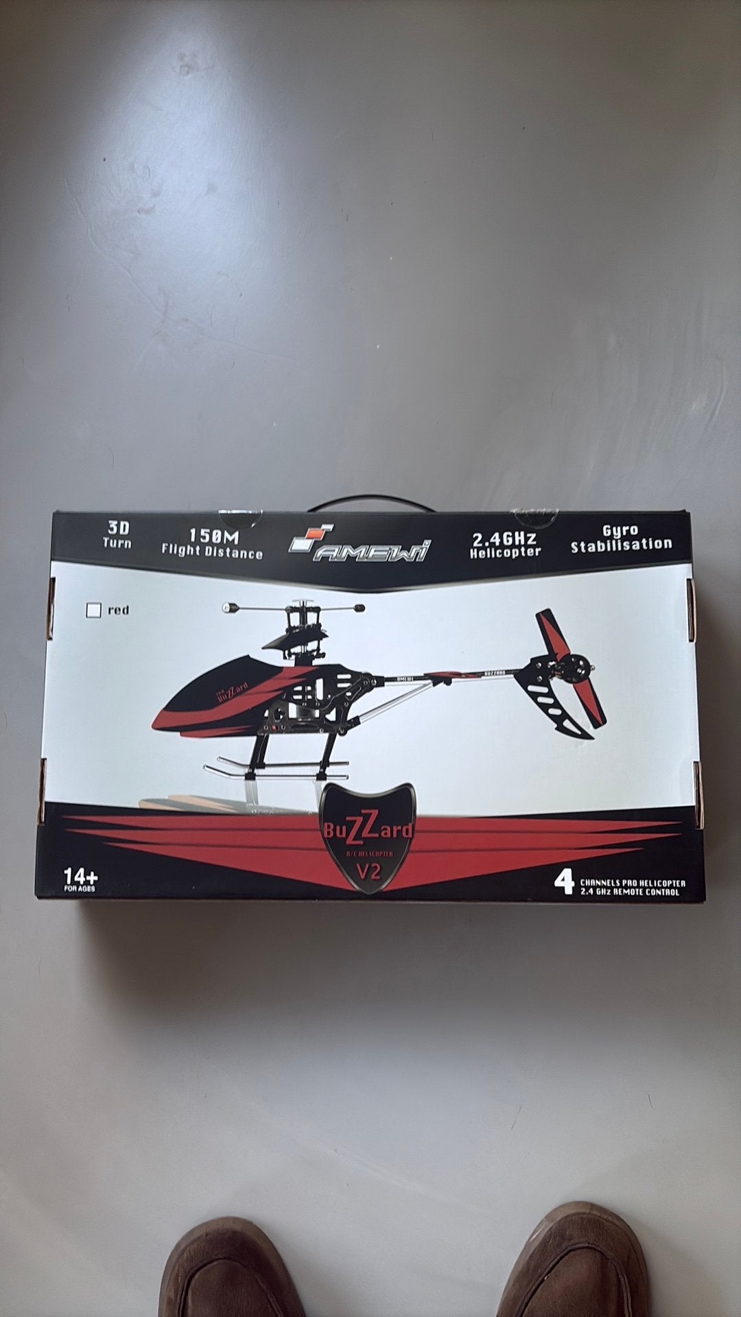 Buzzard helicopter drone V2, Elektro, RTF (Ready to Fly), Helikopter, Nieuw