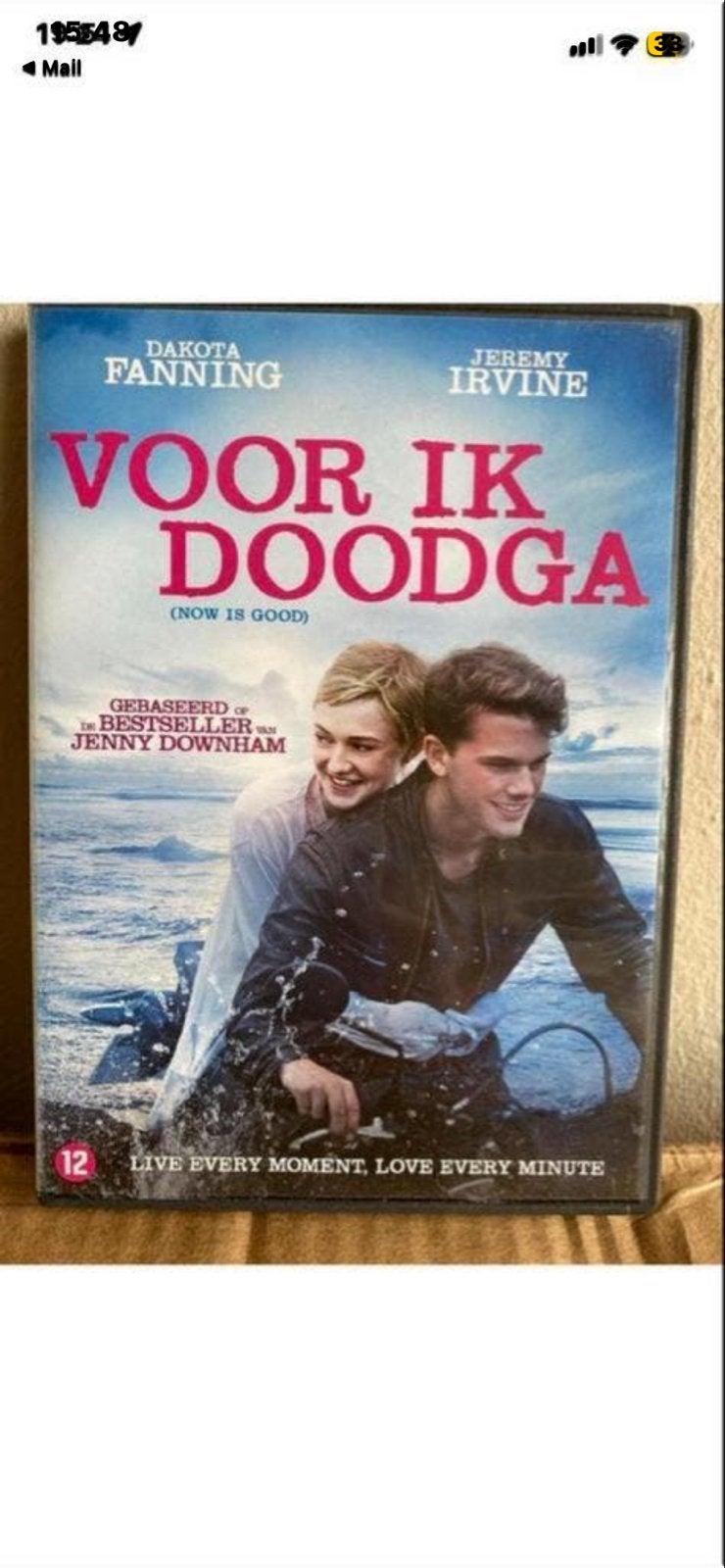 Voor Ik Doodga (Now Is Good) - Romantisch Drama DVD, Nederlands, Breedbeeld, Vanaf 12 jaar, Gebruikt