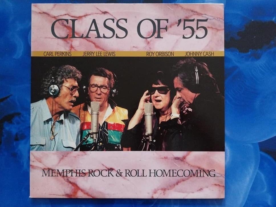 LP - CLASS OF '55 - HOMECOMING (Johnny Cash- Roy Orbison, Cd's en Dvd's, Vinyl | Rock, Ophalen of Verzenden, Zo goed als nieuw