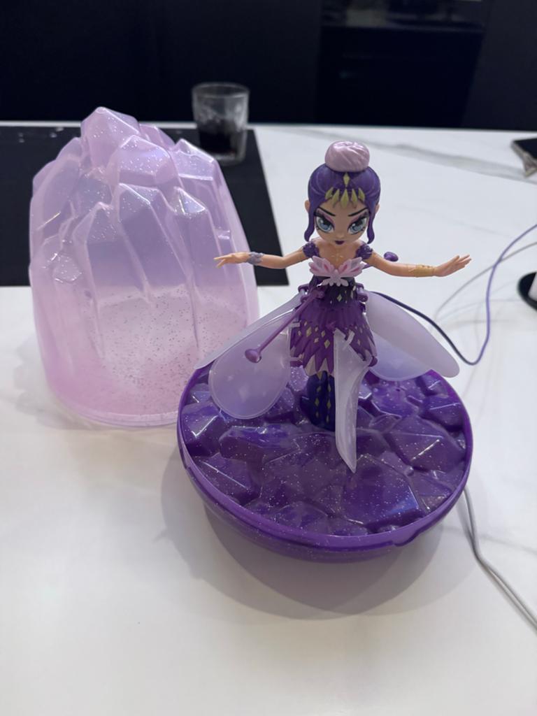 Crystal Flyers Vliegende Elf Pop - Paars, Ophalen of Verzenden, Zo goed als nieuw, Overige typen