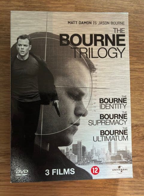The Bourne Trilogy DVD Boxset - Actiethriller, Engels, Nederlands, Actiethriller, Ophalen of Verzenden