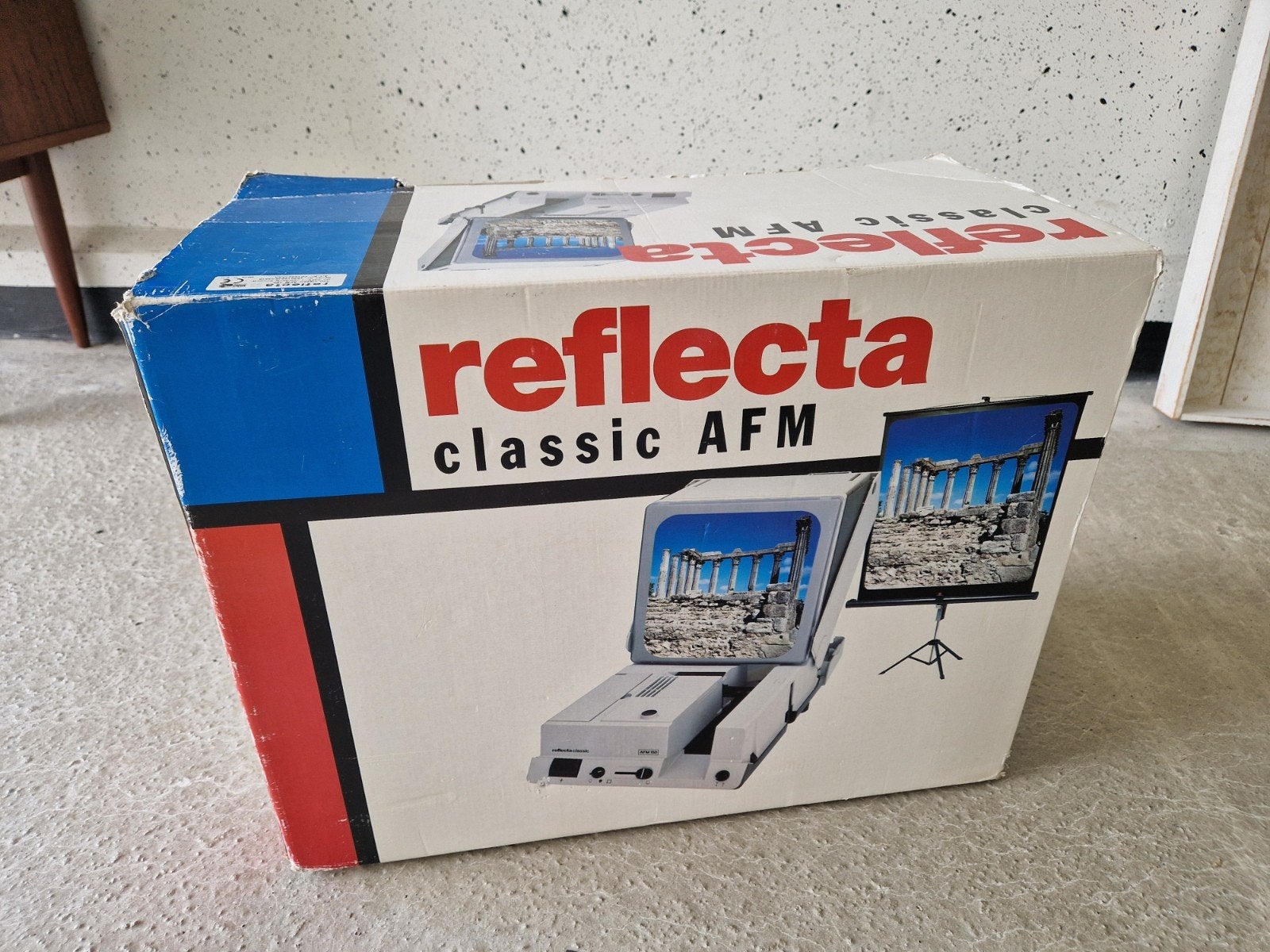 Reflecta Classic AFM Diaprojector met Monitor, Ophalen, Gebruikt