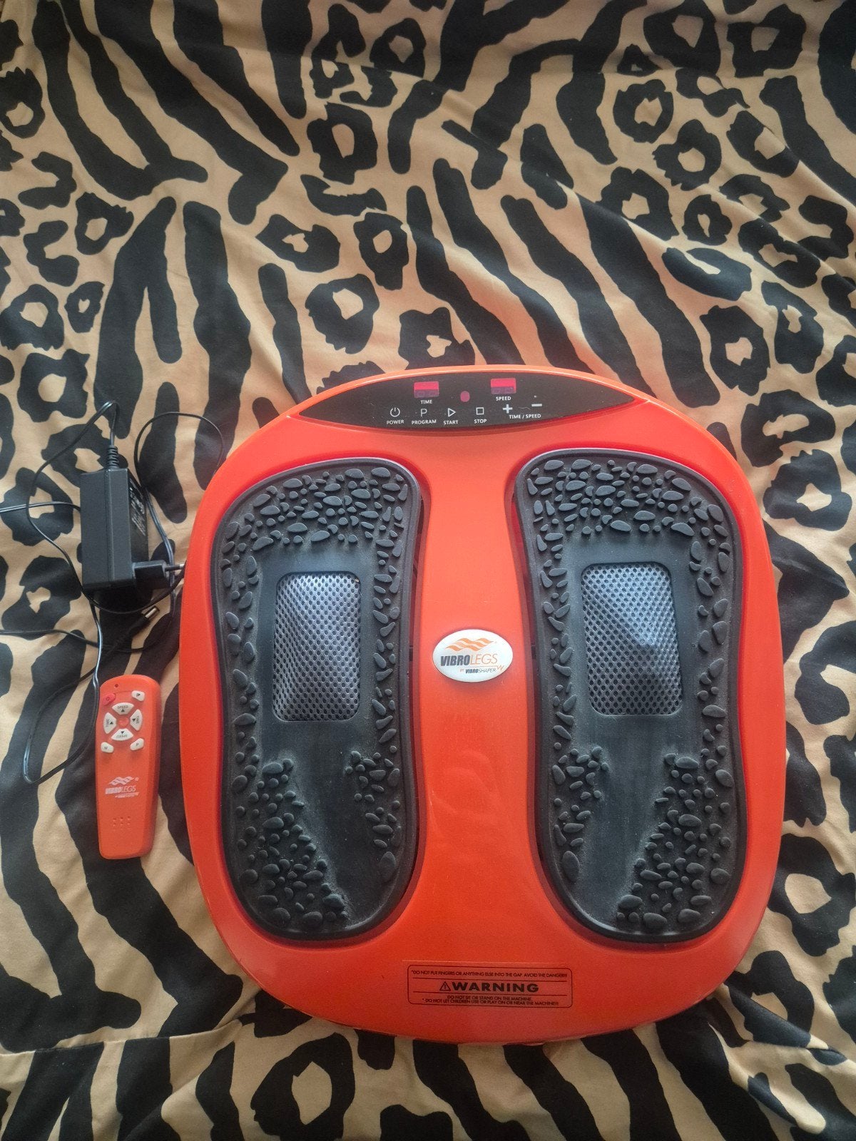 Vibrolegs voetmassage, Sport en Fitness, Massageproducten, Ophalen of Verzenden, Zo goed als nieuw, Apparaat