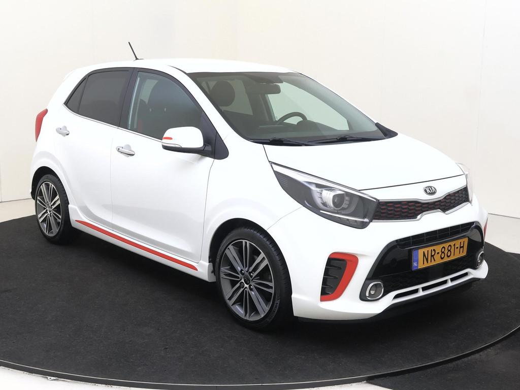 Kia Picanto 1.2 CVVT GT-Line | audio-navigatie full map | cr, Auto's, Voorwielaandrijving, 839 kg, Gebruikt, Euro 6