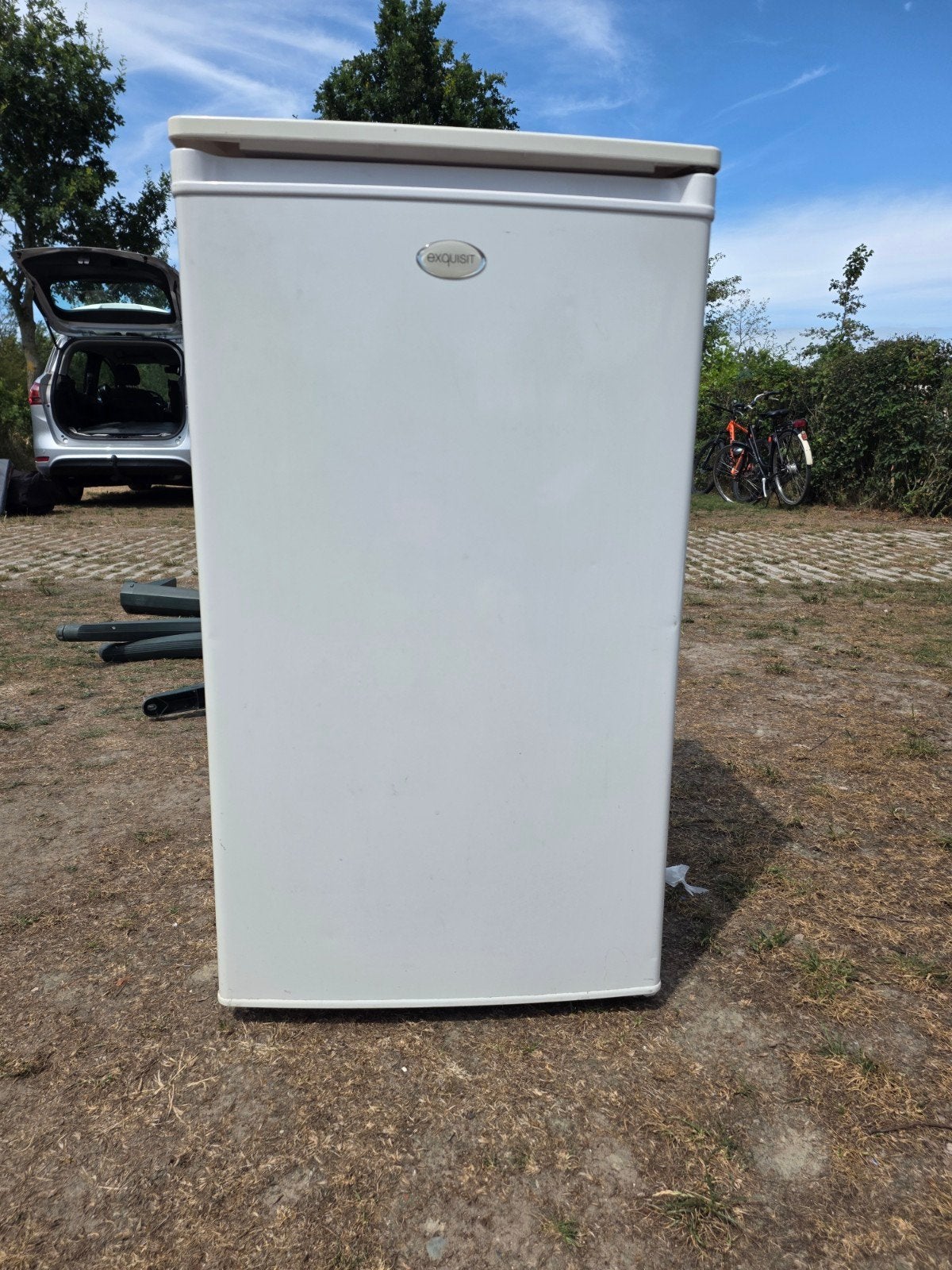 Exquisit KS 116 Koelkast met vriesvak - Ideaal voor caravan, Witgoed en Apparatuur, Koelkasten en IJskasten, Ophalen, Gebruikt
