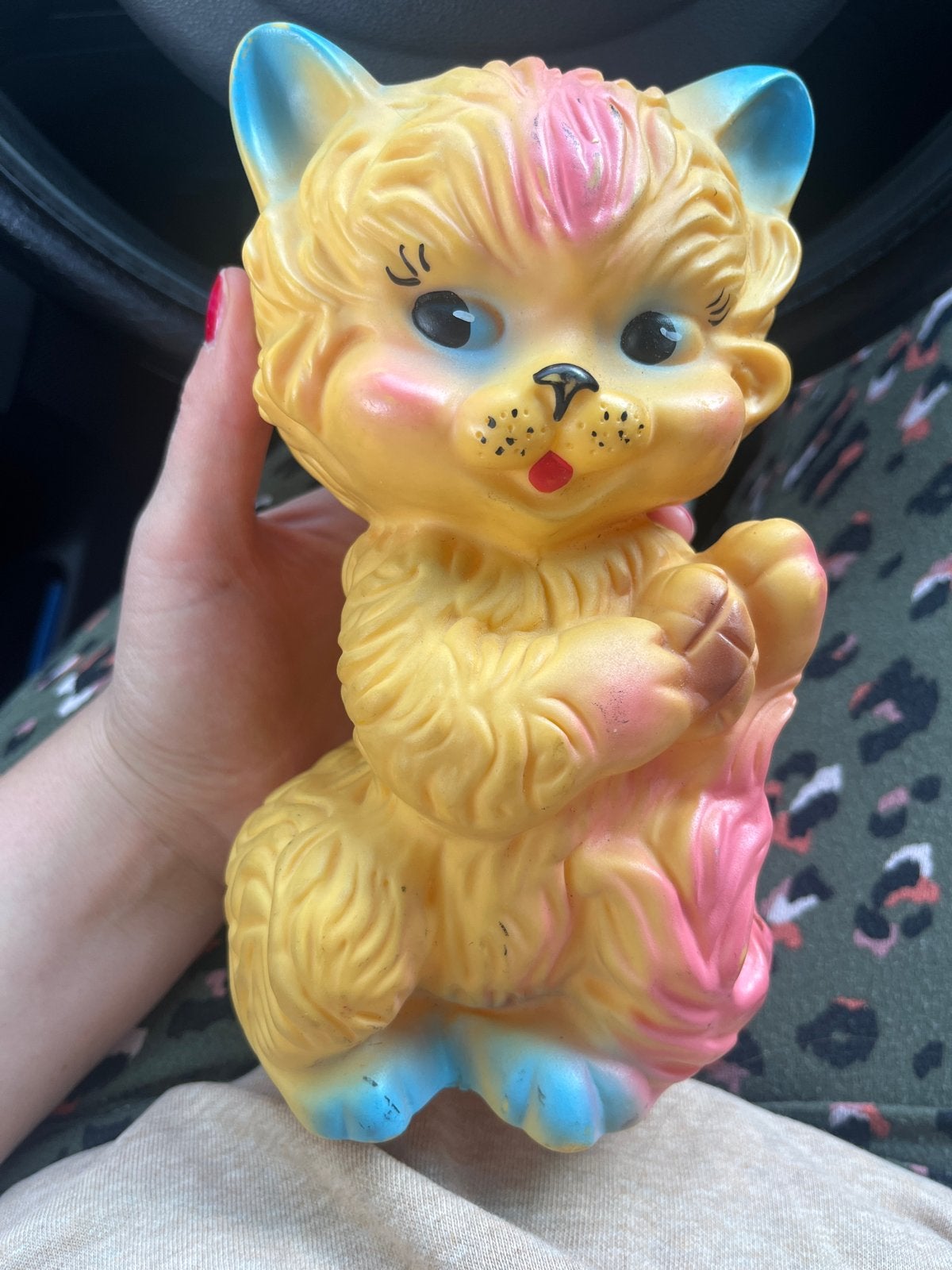 Zeldzame Rubbertoys retro pop, Ophalen of Verzenden, Gebruikt, Overige typen