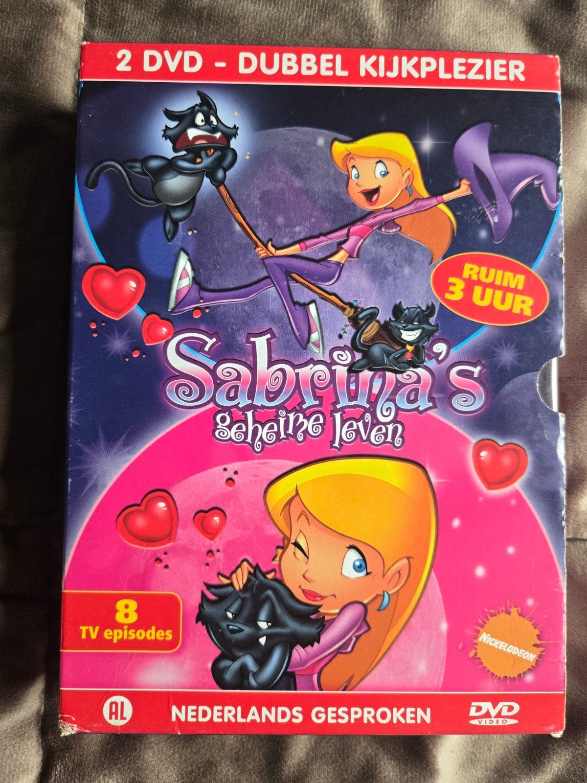 Sabrina's Geheime Leven - 2 DVD Box - Nederlands Gesproken, Gebruikt, Alle leeftijden, Tv-serie, Familie