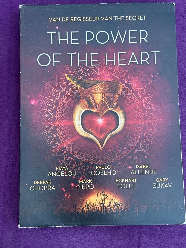 The Power of the Heart DVD - Maya Angelou, Paulo Coelho, Alle leeftijden, Ophalen of Verzenden, Zo goed als nieuw