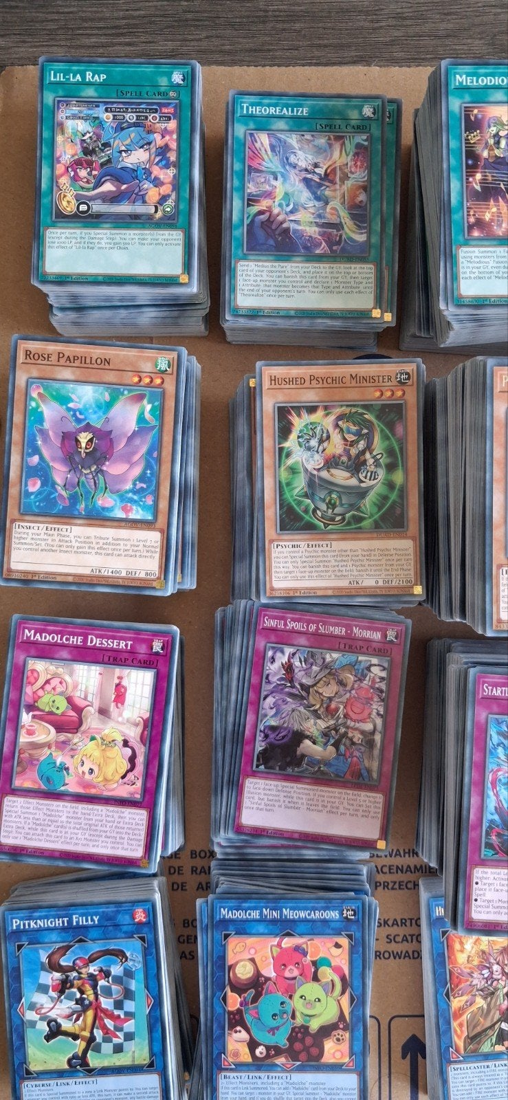 Grote bulk Yu-Gi-Oh! kaarten 4200+kaarten, Ophalen of Verzenden, Gebruikt, Meerdere kaarten