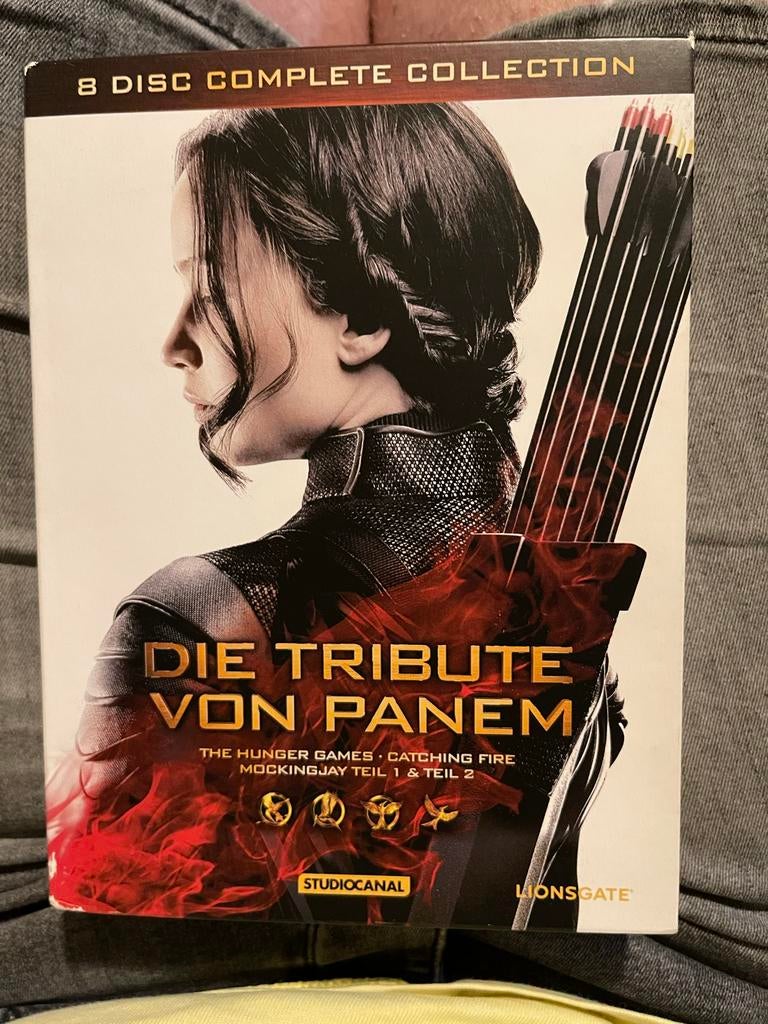 The Hunger Games Complete Collection 8-Disc Boxset, Boxset, Drama, Ophalen of Verzenden, Zo goed als nieuw