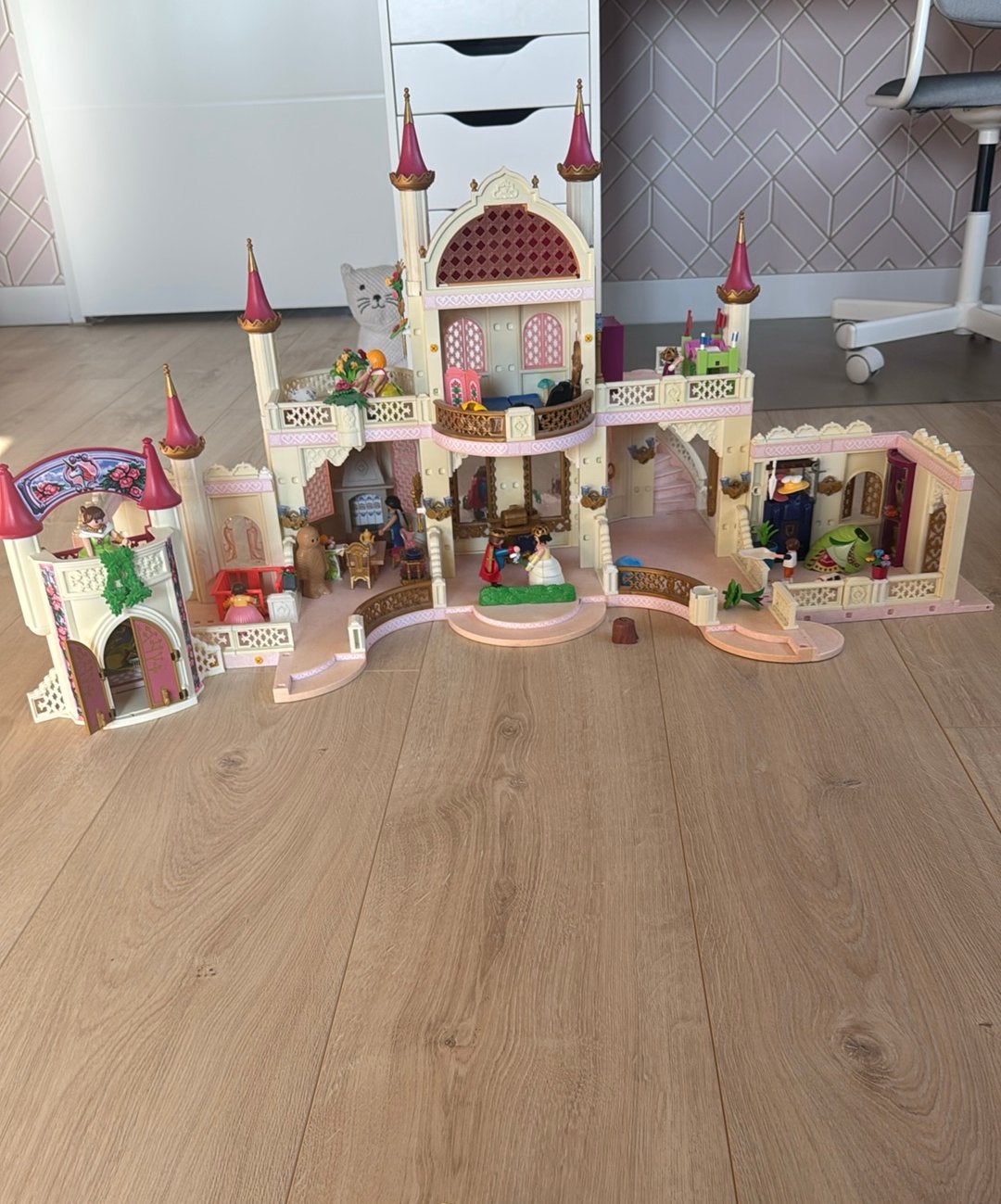Mooi z.g.a.n kasteel PlayMobil, Ophalen, Zo goed als nieuw