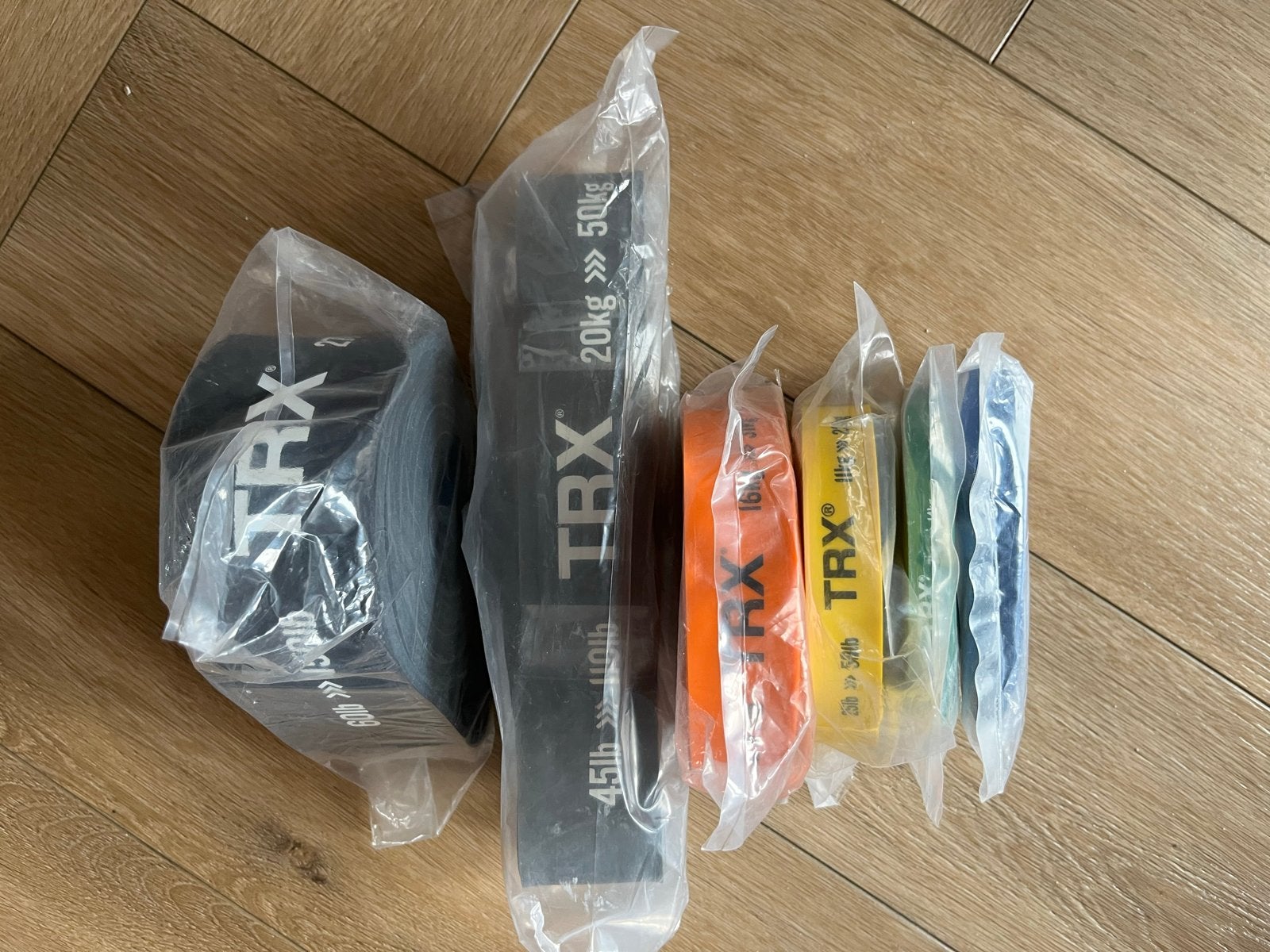 Nieuwe TRX Resistance Bands Set - Diverse Sterktes, Ophalen, Nieuw, Armen, Weerstandband