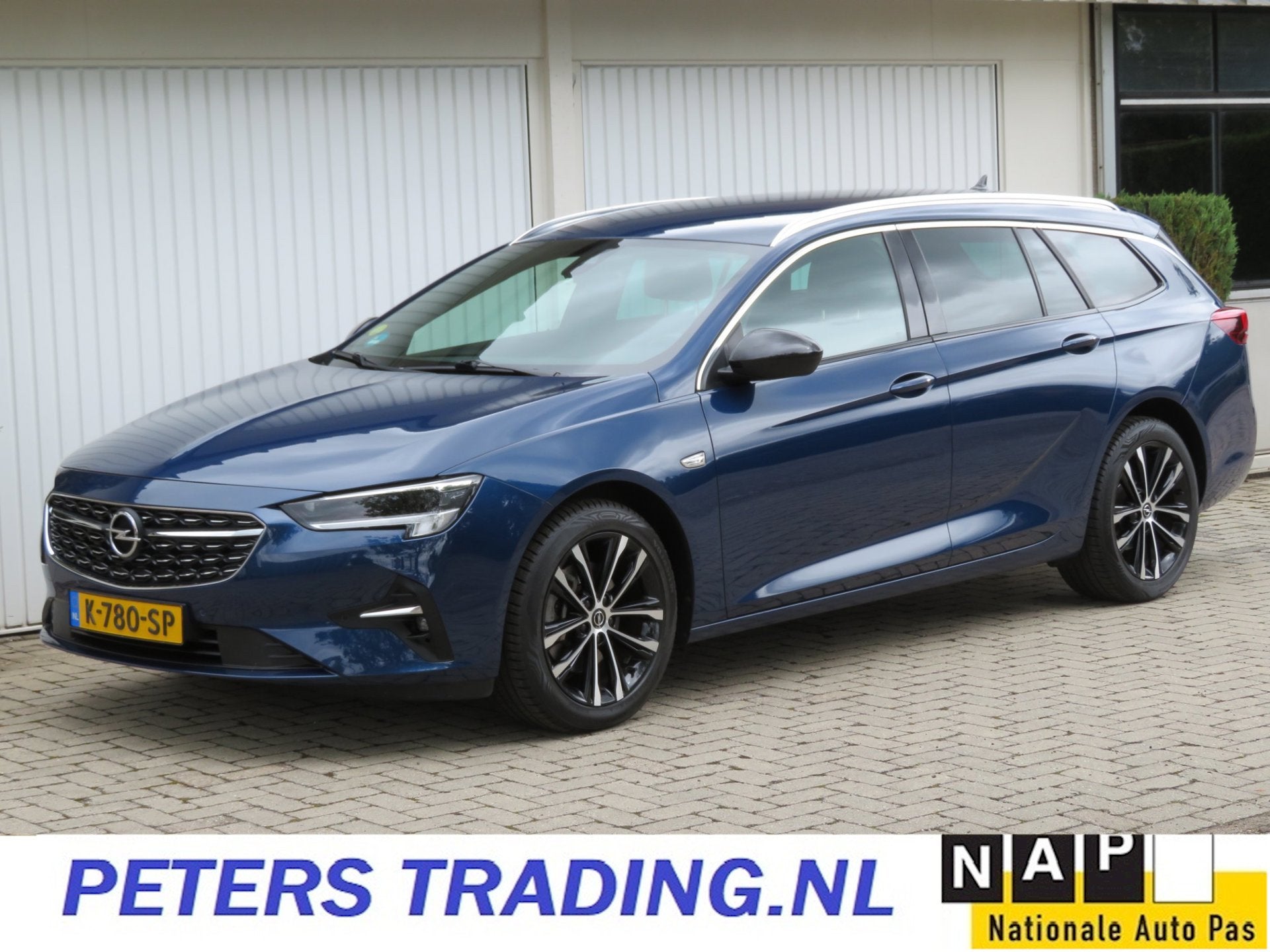 Opel Insignia Sports Tourer 1.5 CDTI Ultimate LEDER/ALCANTAR, Voorwielaandrijving, Gebruikt, Met garantie (alle), Blauw
