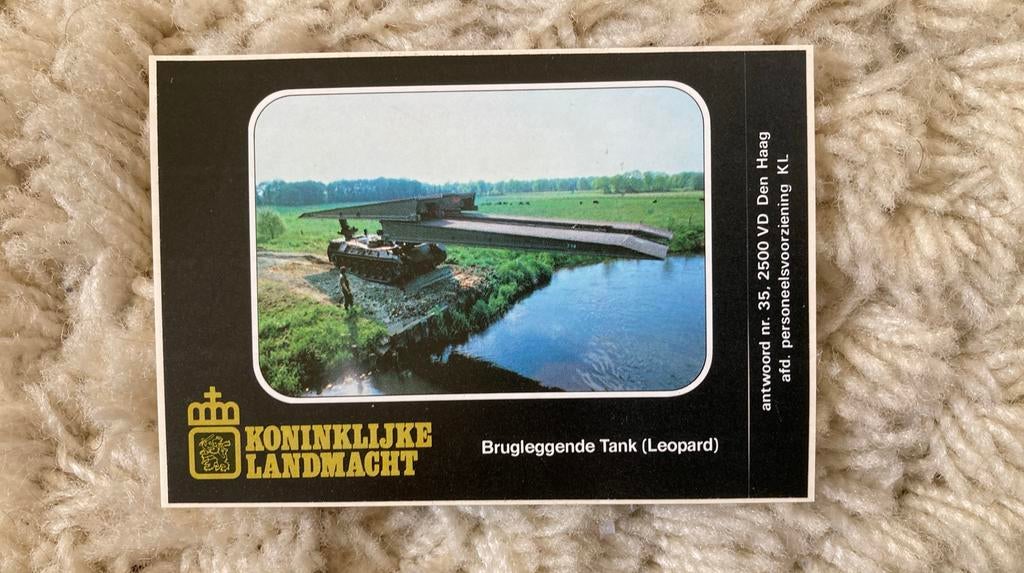 BrugleggendeTank (Leopard), Verzamelen, Ophalen of Verzenden, Zo goed als nieuw