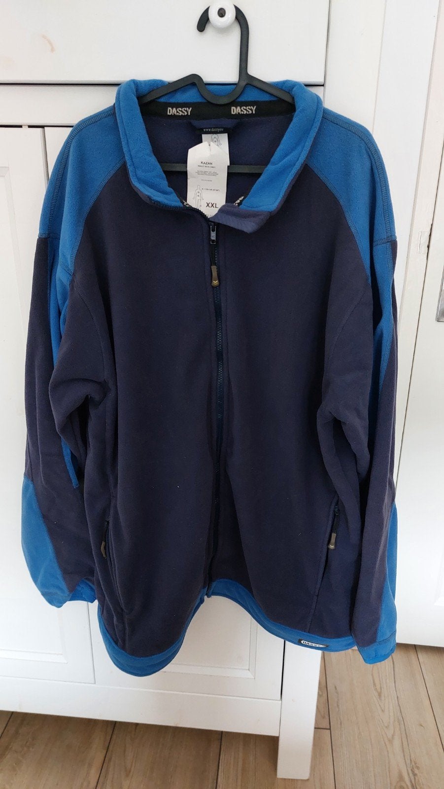 Nieuw: Dassy Kazan Fleecejack - Maat XXL / Blauw, Kleding | Heren, Dassy, Blauw, Nieuw, Overige maten