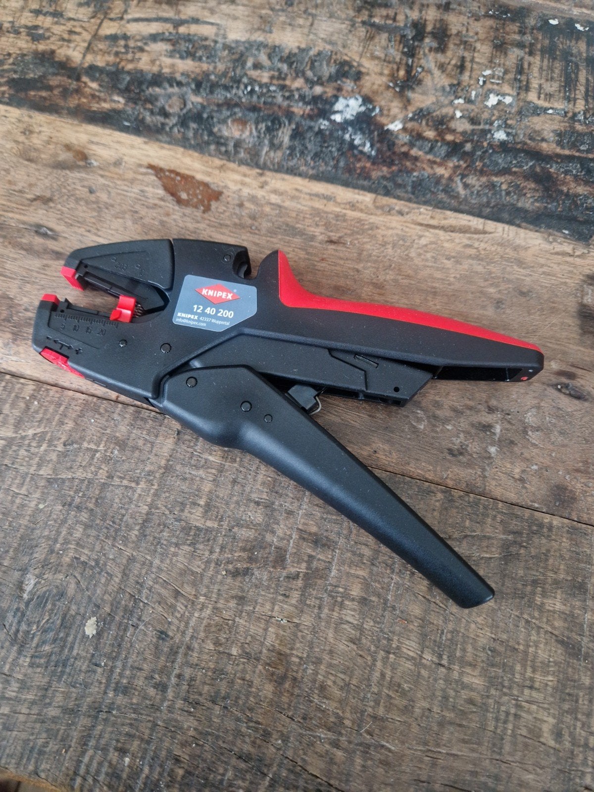 Knipex 12 40 200 automatische striptang, Ophalen of Verzenden, Nieuw, Tang, Knipex