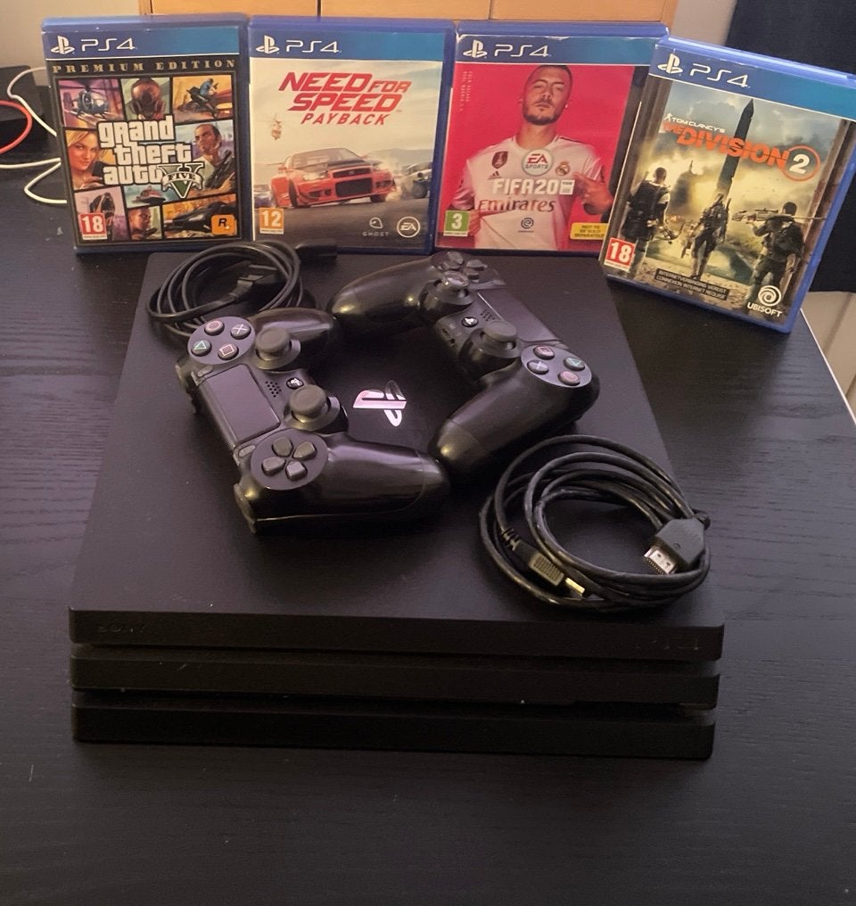 Sony PlayStation 4 DualShock 4 Controllers Zwart, Ophalen of Verzenden, Gebruikt, Controller, PlayStation 4