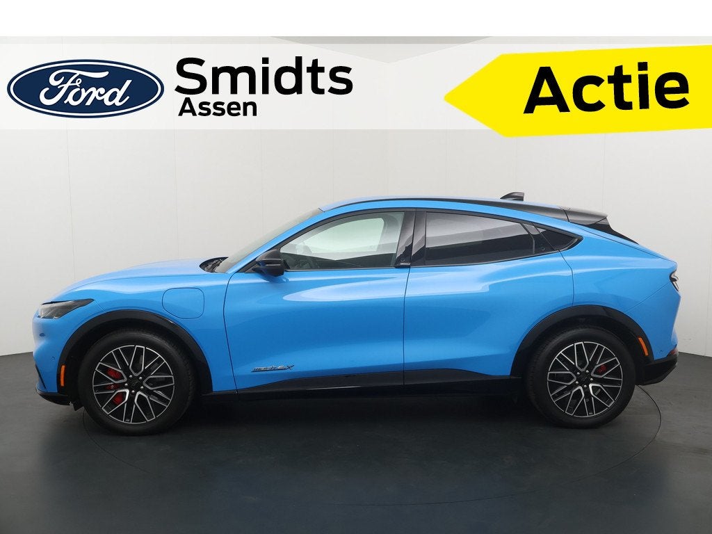 Ford Mustang Mach-E Premium AWD 351 pk 91 kWh | *UNIEKE KANS, Auto's, Ford, Automaat, Zwart, Blauw, Mustang