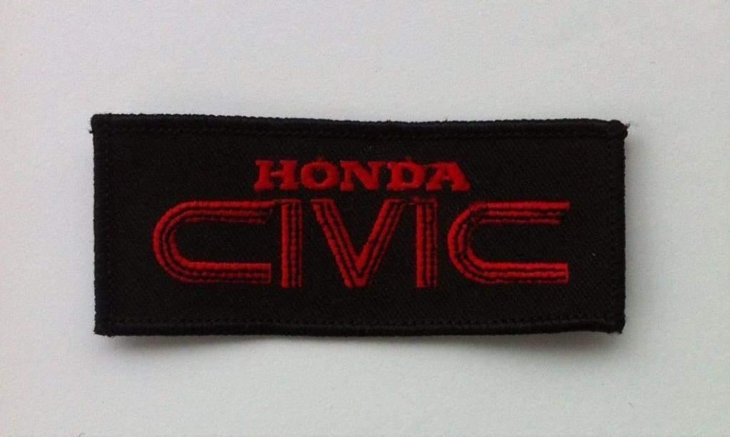 Honda civic patch badge opnaai embleem, Ophalen of Verzenden, Nieuw, Auto's