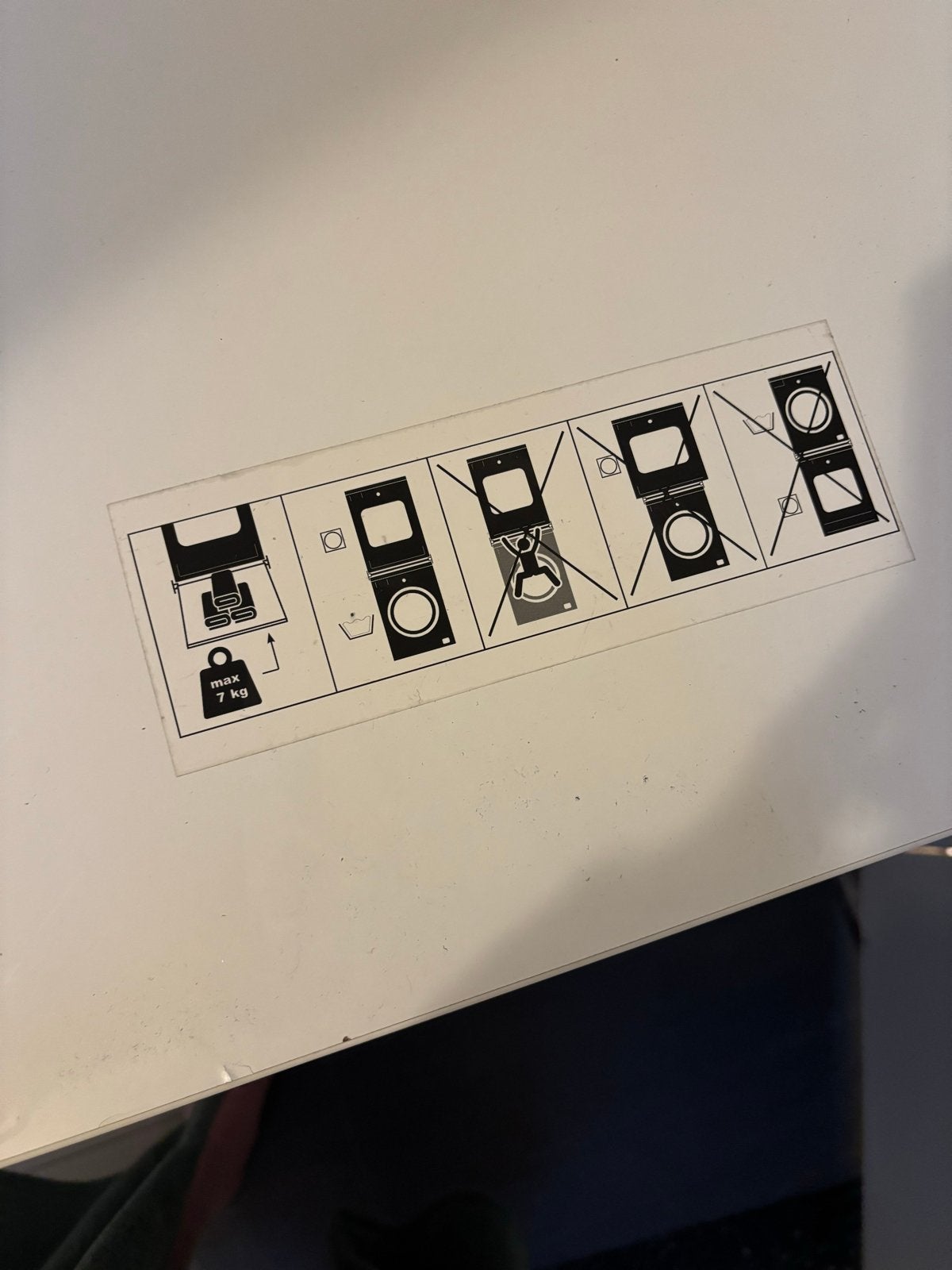 Stapelkit met uitschuiflade voor wasmachine en droger, Witgoed en Apparatuur, Onderdelen en Toebehoren, Ophalen, Gebruikt